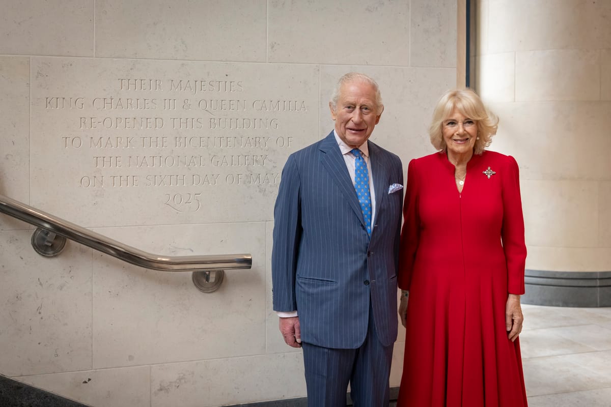 Their Majesties Unveil Historic Coronation Portraits on VE Day 80th Anniversary