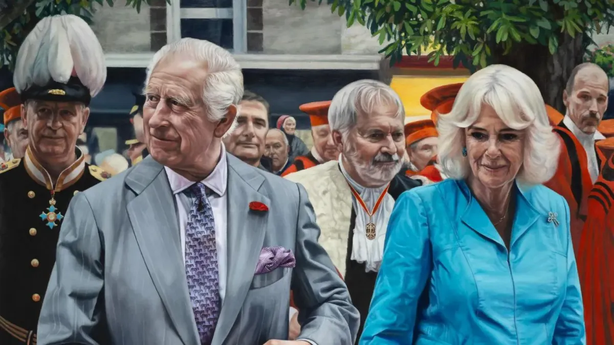 New Painting Unveiled to Mark King Charles and Queen Camilla’s Visit to Jersey