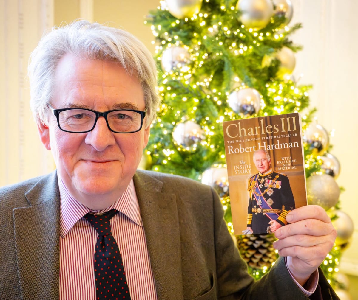 Royal Biographer Robert Hardman on Charles III: "He's as Happy as I've Ever Seen Him"